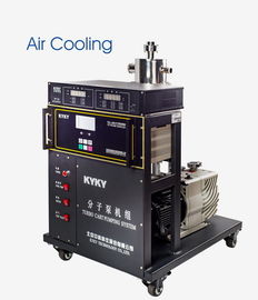 Operación fácil molecular DN40 ISO-KF de la refrigeración por aire de la estación de bomba de alto vacío